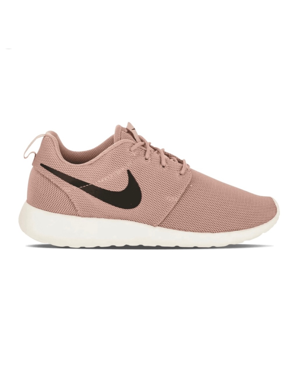 Nike Roshe One Pink Sneakers with Black